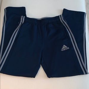 Adidas blue & gray sweats